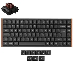 Keychron K3 Ultra 8K (Milk POM Brown) / Klawiatura / Mechaniczna / Przełącznik brązowy / Bezprzewodowa