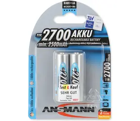 Ansmann 2700 AA / Akumulator / NiMH / 2500 mAh / 2 szt.