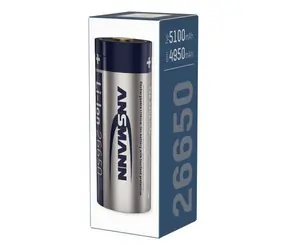 Ansmann Li- ION 26650 / Akumulator / 3,6 V / 5100 mAh / Micro-USB