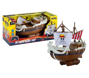 Revell 24143 Łódka zdalnie sterowana One Piece Going Merry / Łódka zdalnie sterowana / wiek: 10+ / zdalnie sterowana / 2,4 GHz