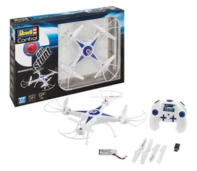 Revell 23842 GO! STUNT biały / Quadrocopter / Żyroskop 6-osiowy / 2,4 GHz / zasięg 30 m