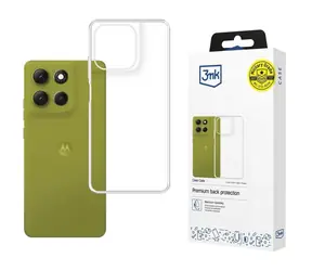 Etui 3mk Clear do Motorola Moto G86 przezroczyste / Tylna obudowa / Klasa wojskowa
