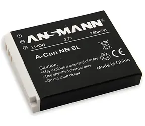 Ansmann A-Can NB 6L / Akumulator zamienny / Li ION / 3,7 V / 750 mAh