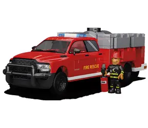 Cobi 24612 Dodge RAM 3500 Wóz strażacki / Zestaw konstrukcyjny / 358 części / od 6 lat