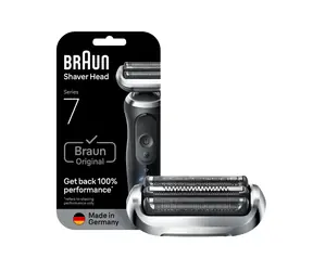 Braun Series 7 74S srebrny / Wymienna głowica goląca / do golarek Series 7 gen. 70-72