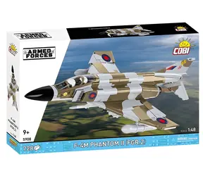 Cobi 5908 Siły Zbrojne F- 4M Phantom II FGR2 / Zestaw konstrukcyjny / 728 części / 1:48 / od 9 lat