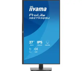 27" Iiyama ProLite XB2793QSU-B1 czarny / Monitor / IPS / 2560x1440 / 75 Hz / 1 ms / HDMI+DP / obrotowy