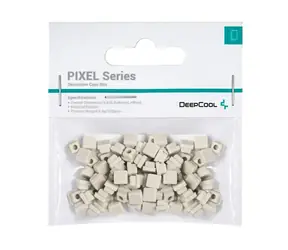DEEPCOOL Pixel szary / Dekoracyjne gumki / 100 szt.