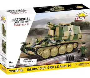 Cobi 2665 Działo samobieżne Grille Ausf. M Sd.Kfz.138/1 / Zestaw / 1:28 / 720 elementów / od 9 lat