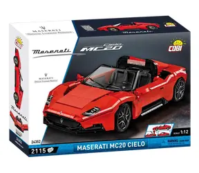 Cobi 24352 Maserati MC 20 Cielo czerwony / Zestaw konstrukcyjny / 2115 elementów / 1:12 / od 10 lat