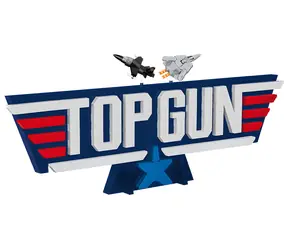 Cobi 5925 Logo Top Gun / Zestaw konstrukcyjny / 628 elementów / od 9 lat