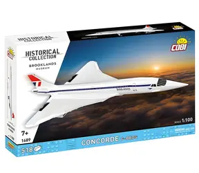 Cobi 1689 Concorde G-BBDG / Zestaw konstrukcyjny / 1:100 / 518 klocków / od 7 lat