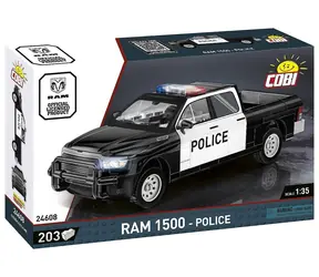Cobi 24608 Dodge RAM 1500 Policja / Zestaw konstrukcyjny / 1:35 / 203 klocki / od 5 lat