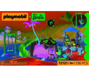 Playmobil 72121 Barbie Kawiarnia plażowa / Zestaw konstrukcyjny / 136 elementów / od 4 lat