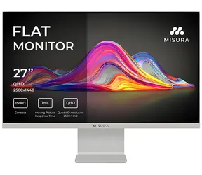 27" Misura VIVA P26M2741QKAS01 lunar silver / LED / IPS / 2560x1440 QHD / 1ms / 1500:1 / 350 cd/m2 / HDMI+DP+USB-C