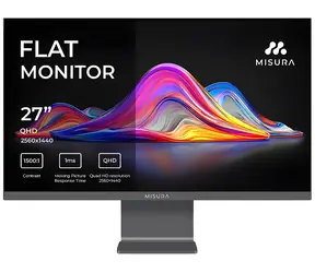 27" Misura VIVA P26M2741QKAG01 space gray / Monitor / IPS / QHD 2560x1440 / 1ms / HDMI+DP+USB-C
