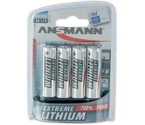Ansmann Extreme Lithium AA FR6 / Bateria / 1,5 V / 4 szt.