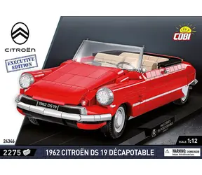 Cobi 24346 Citroën DS 19 Cabriolet Executive Edition / Zestaw konstrukcyjny / 2275 elementów / 1:12 / od 10 lat