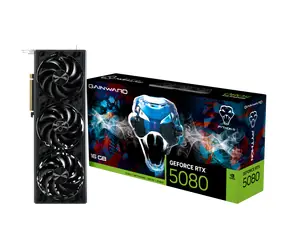 Gainward GeForce RTX 5080 Python III 16 GB / Karta graficzna / 2617 MHz / 16 GB GDDR7 / 256-bit / 1x HDMI + 3x DP