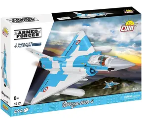 Cobi 5917 Armed Forces Mirage 2000-5F / Zestaw konstrukcyjny / 494 elementy / 1:48 / od 8 lat