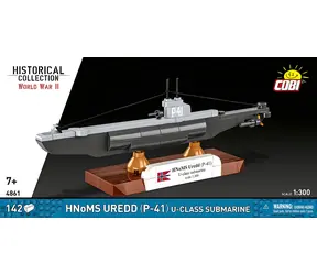 Cobi 4861 Okręt podwodny HNoMS Uredd (P-41) / 1:300 / 142 kostki / od 7 lat
