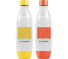 SodaStream Fuse Water Pomelo żółto-pomarańczowy 2 x 1 l / Butelka do SodaStream