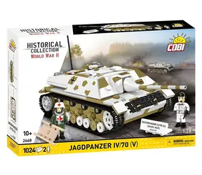 Cobi 2668 Jagdpanzer IV/70 (V) Sd.Kfz.162/1 / Zestaw plastikowy / 1:28 / 1024 kostki / 2 figurki / od 10 lat