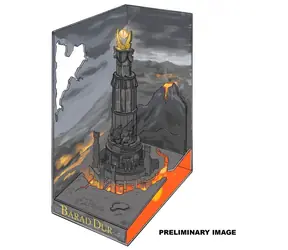Revell Tiny Adventures Barad-Dur / Kącik książkowy / drewniany zestaw konstrukcyjny / oświetlenie LED / Władca Pierścieni / od 14 lat