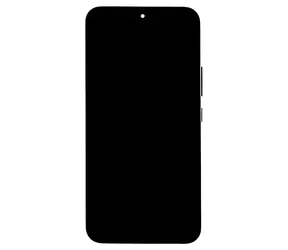 Zamienny wyświetlacz LCD + panel dotykowy + przednia obudowa do Samsung Galaxy A54 5G (A546B) grafitowy
