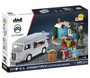 Cobi 24633 Citroën Type H La Petite Boulangerie / Zestaw konstrukcyjny / 1:35 / 387 klocków / od 7 lat