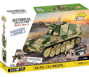 Cobi 2598 II WW Wespe Executive Edition / Zestaw konstrukcyjny / 860 klocków / 3 figurki / 1:28 / od 9 lat