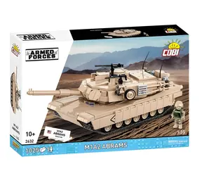 Cobi 2632 Armed Forces Abrams M1A2 / Zestaw konstrukcyjny / 1025 części / 1 figurka / 1:35 / od 10 lat
