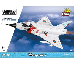 Cobi 5930 Mirage IIIC / Zestaw konstrukcyjny / 1:48 / 375 klocków / od 8 lat