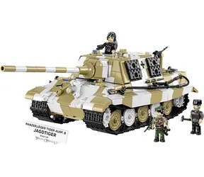 Cobi 2674 Jagdtiger Ausf. B / Zestaw konstrukcyjny / 1:28 / 1371 części / 3 figurki / od 10 lat