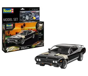 Revell Fast & Furious - Dominic's 1971 Plymouth GTX / Model plastikowy / 1:24 / Liczba części: 81 / Poziom trudności: 4 / Od 12 lat