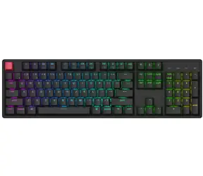 Keychron K10 V2 (Keychron Super Red) czarny / Klawiatura / Mechaniczna / Przełącznik Super Red / Bezprzewodowa