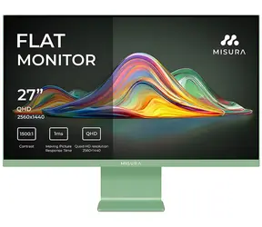 27" Misura VIVA P26M2741QKAP01 pistachio green / LED / 2560x1440 / IPS / 1ms / 350 cd/m2 / HDMI / DP / USB-C