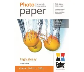 Papier fotograficzny Colorway / Wysoki połysk / 13x18 / 100 arkuszy