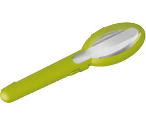 TEFAL Masterseal To Go N1071810 zielony / Zestaw sztućców / Stal nierdzewna