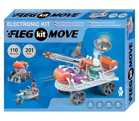 Boffin Fleg Move / Zestaw elektroniczny / 201 części / 110 projektów / od 8 lat