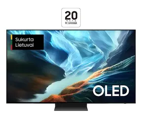 65" Samsung QE65S90H czarny / Telewizor / 4K OLED / 165 Hz / Wi-Fi 6E / BT 5.3 / Tizen