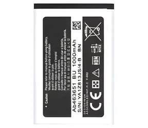 AB463651BE / Bateria zamienna do Samsung / Li- ION / 1000 mAh / OEM