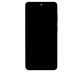 Do Samsung SM-G990B Galaxy S21 FE grafitowy / Zamienny wyświetlacz OLED / Dotyk / Przednia obudowa
