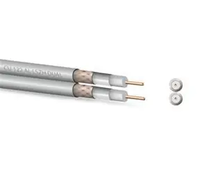 Zircon 122 CU AL LSZH DUAL / Kabel koncentryczny / bęben 100 m