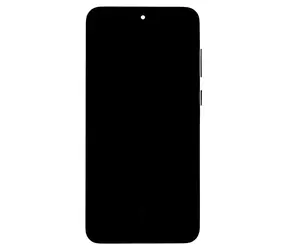 Zamienny wyświetlacz LCD + panel dotykowy + przednia obudowa do Samsung Galaxy A35 5G (A356B) ciemnoniebieski