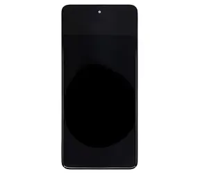 Zamienny wyświetlacz LCD + panel dotykowy + przednia obudowa do Samsung Galaxy A51 (A515) czarny