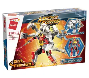 QMAN MechaCorps 3101-1 Flash Warrior 2w1 / Zestaw konstrukcyjny / 182 elementy / od 6 lat