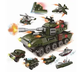 QMAN QM-09 Amphibious Panzer 1803 część 1 / Zestaw / od 6 lat