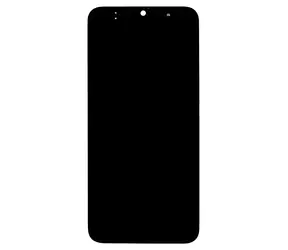 Zamienny wyświetlacz LCD + dotyk + przednia obudowa do Samsung Galaxy A50 (A505) czarny