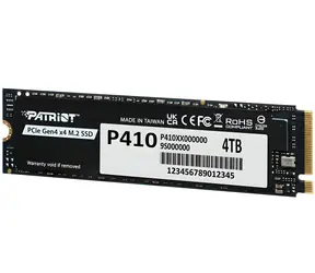 Patriot P410 4TB / SSD / M.2 2280 / PCIe Gen4 x4 / R: 5000 MBps / W: 4500 MBps / 5 lat
